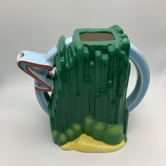 VTG Wizard of Oz Emerald City Yellow Brick Road Dorothy & Toto Ceramic Teapot - Picture 9 of 16
